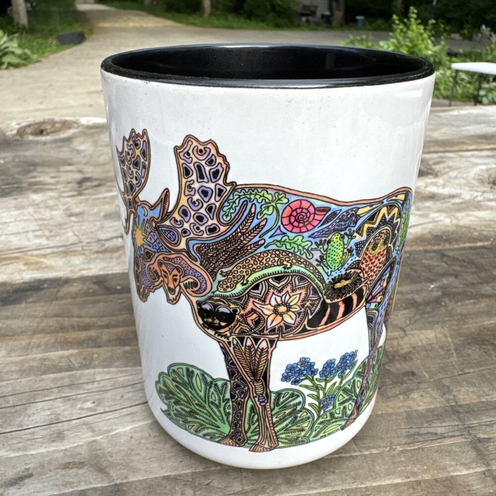 Moose Wild Animals Ceramic Mug Coffee Cup Sue Coccia EARTH ART INT.